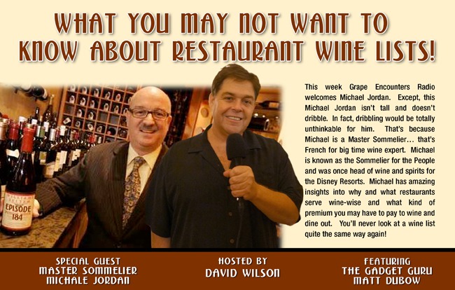 Ep. 184 -- What you may not want to know about restaurant wine lists